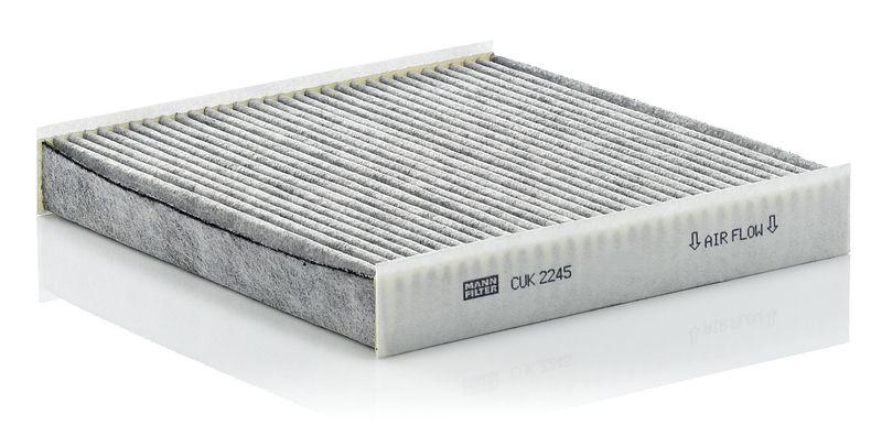 Фильтр салона Mann-Filter для Citroen Berlingo/Peugeot Partner 1,1-2,0HDI 96-11 угольный (CUK 2245)