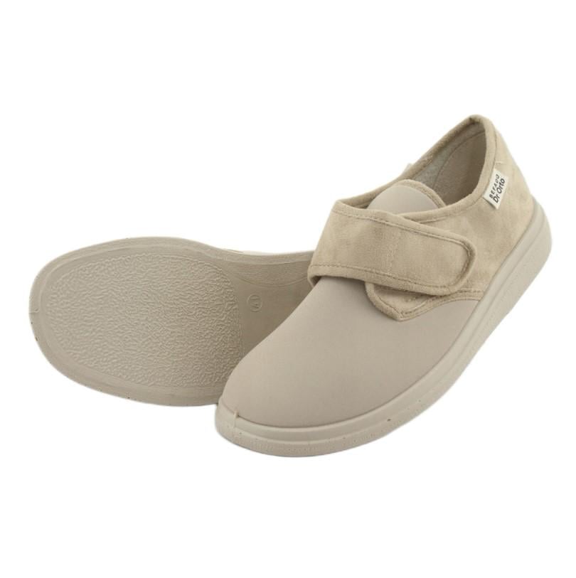 Туфли мужские диабетические для проблемных ног DrOrto System 036M005 р. 45 Бежевый (131M002) - фото 3