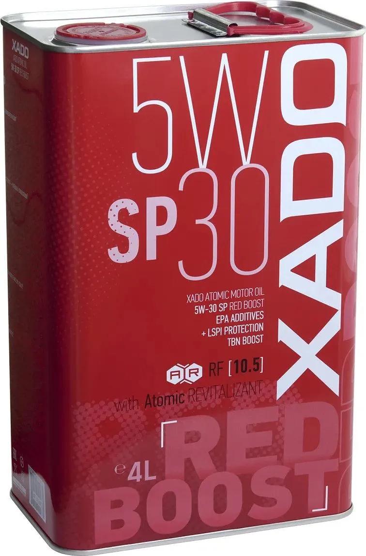 Моторное масло XADO Atomic Oil RED BOOST SP GF-5/GF-6A 5W-30 4 л (XA26285)