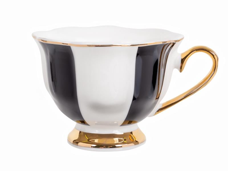 Набор чайных чашек Lefard Blur фарфоровых с блюдцем на 2 персоны 220 мл (922-029) - фото 3 Набор чайных чашек Lefard Blur фарфоровых с блюдцем на 2 персоны 220 мл (922-029) - фото 3