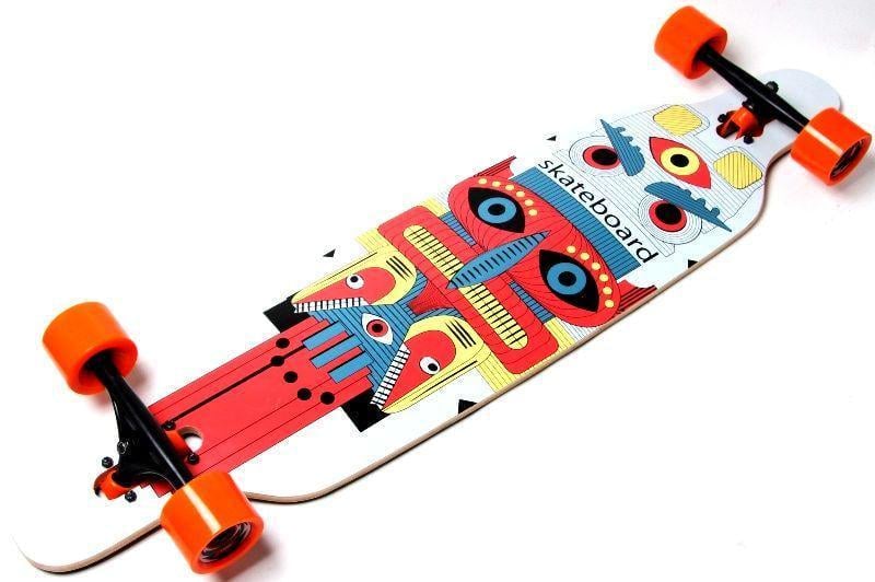 Лонгборд Freeriding Fish White (296091909)