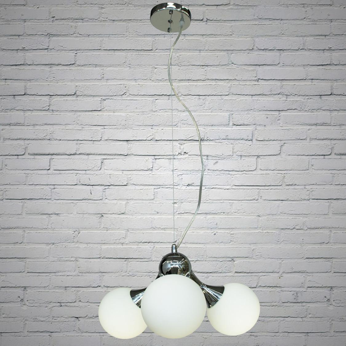 Люстра Diasha Молекула Loft 910-3HR Сріблястий