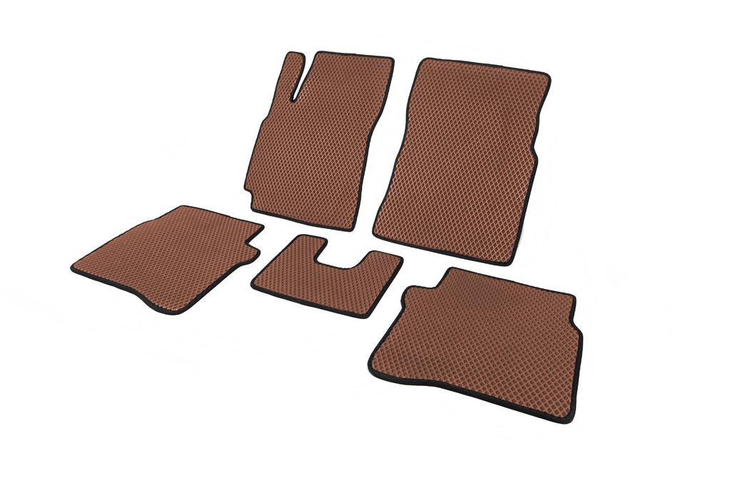 Коврики автомобильные Digital Designs для Nissan Primera P12 2003-2024 г. EVA Коричневый (122443)