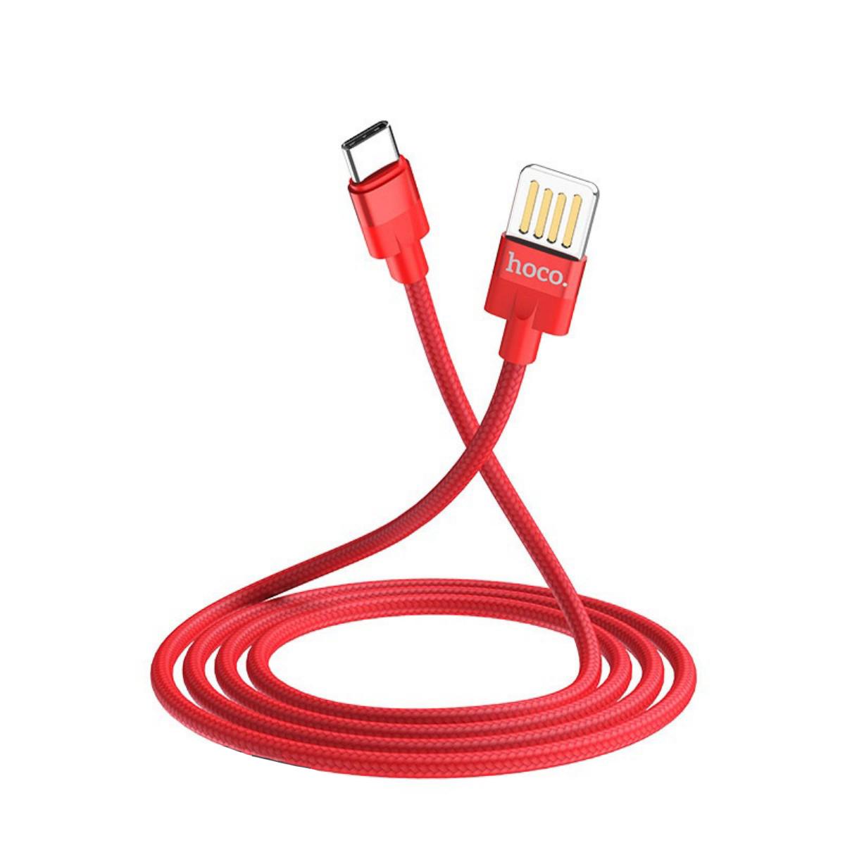 Кабель Hoco U55 Outstanding charging data cable for Type-C Red