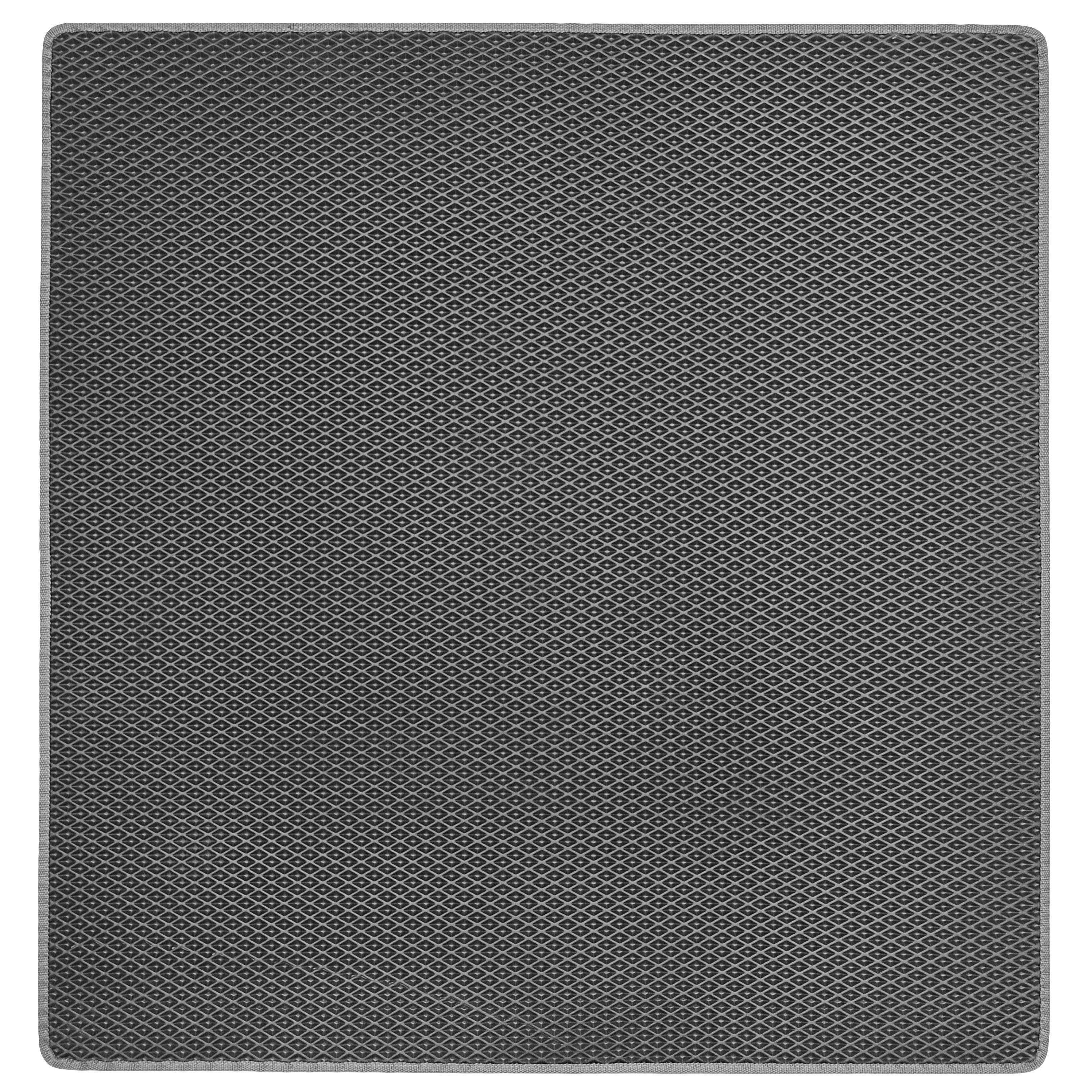 Коврик в багажник Kinetic для Renault Laguna '07-15 универсал EVA полимерный Серый