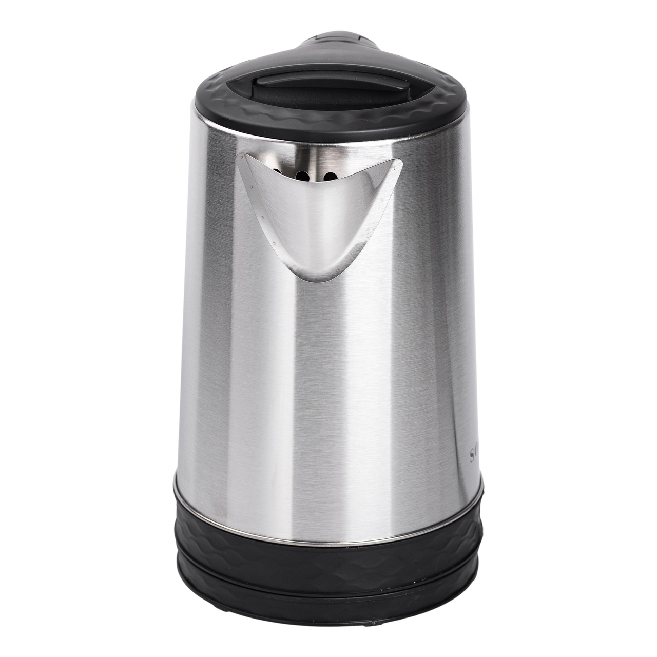 Електрочайник дисковий із нержавіючої сталі Sokany SK-09022 2,3 л 360° 1500 Вт Сріблясто-чорний (SK-09022) - фото 5