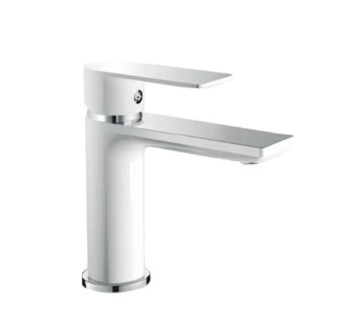 Змішувач для умивальника Haiba Alex 001 White/Chrome (HB9562)