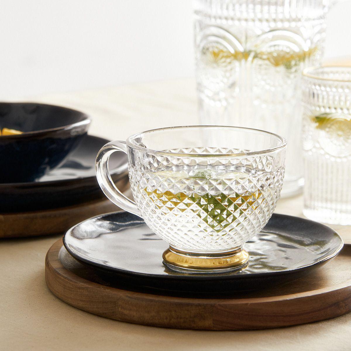 Чашка Homla BARREL 360 мл Прозорий (201191) - фото 8