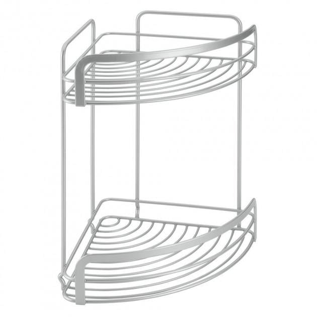 Полка Metaltex Viva Polytherm угловая 20х20х30 см Серый (404816)