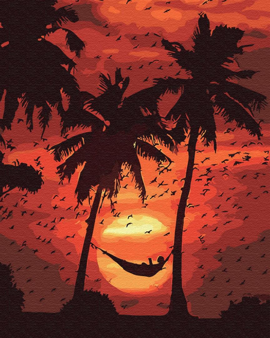 Картина по номерам Brushme Релакс на пляже 40х50 см (GX30567)