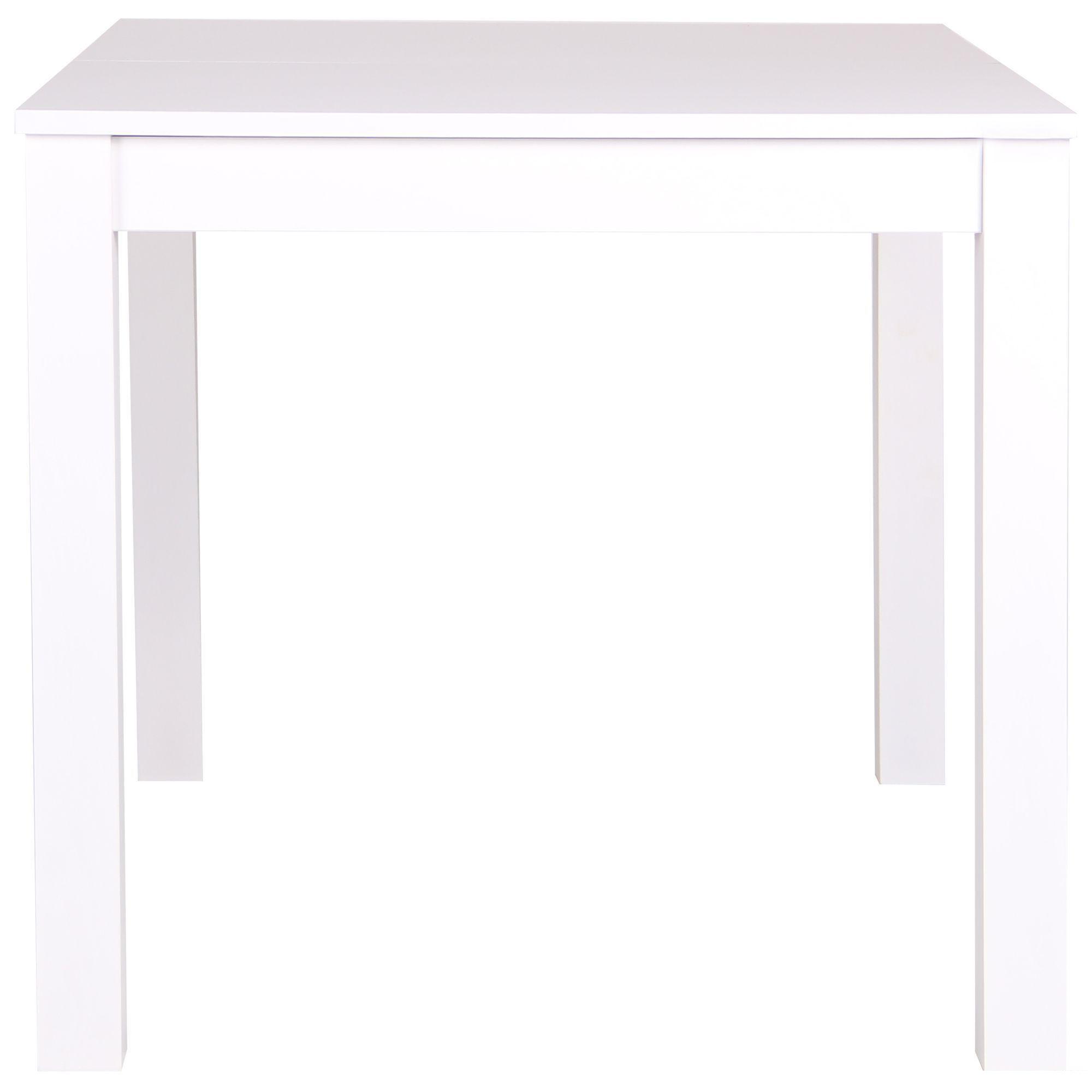 Обідній стіл AMF Норман 740х1200+300х800 розсувний Білий - фото 4 Обідній стіл AMF Норман 740х1200+300х800 розсувний Білий - фото 4