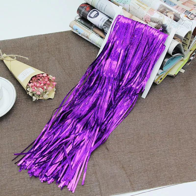 Дождик-гирлянда с голограммой 2х1 м Фиолетовый (65395/2) - фото 5 Дождик-гирлянда с голограммой 2х1 м Фиолетовый (65395/2) - фото 5