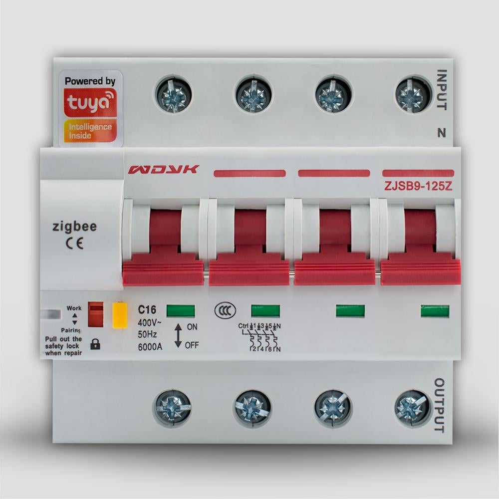 Автомат WDYK трифазний 80А ZigBee (WH00257)