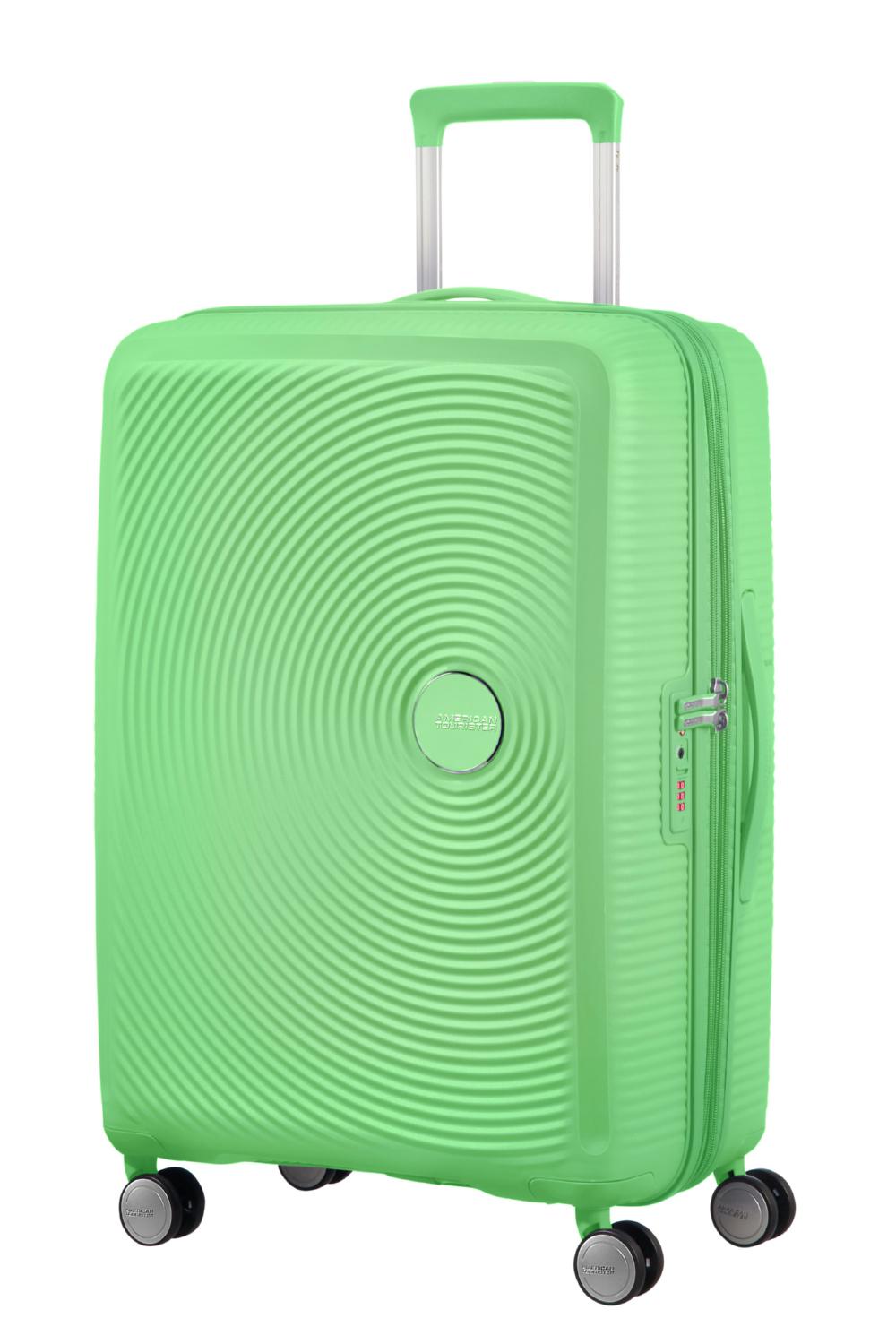 Чемодан с расширением American Tourister Soundbox 67x46,5x29/32 см Зеленый (32G-44002) - фото 6