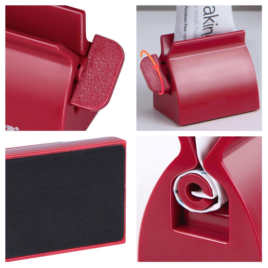 Прес-витискувач для зубної пасти та крему ANYA D645-DS Red - фото 4 Прес-витискувач для зубної пасти та крему ANYA D645-DS Red - фото 4