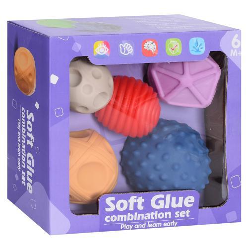 Іграшка для купання М'яч 1032-1033 5 шт.