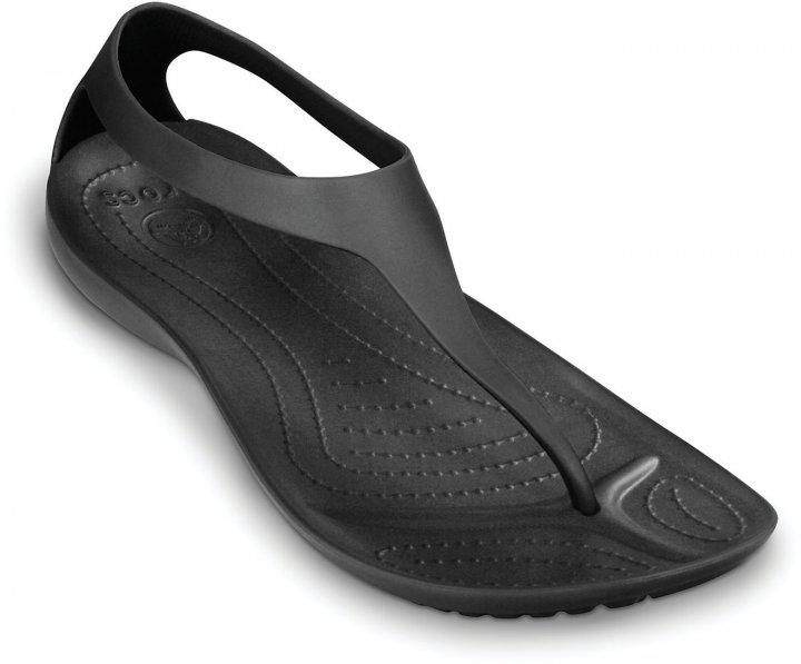 Сандалі Crocs Sexi Flip Womens Flip-Flop р. W8/EUR 38-39 Black (7159138) - фото 3