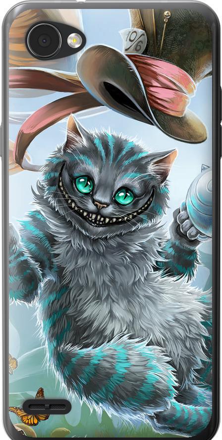 Чехол на LG Q6 Чеширский кот 2 (3993u-1094-42517)