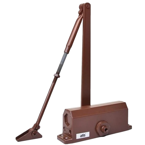 Дверной доводчик ATIS DC-603 DIN3 Hold-Open Brown (37916775)