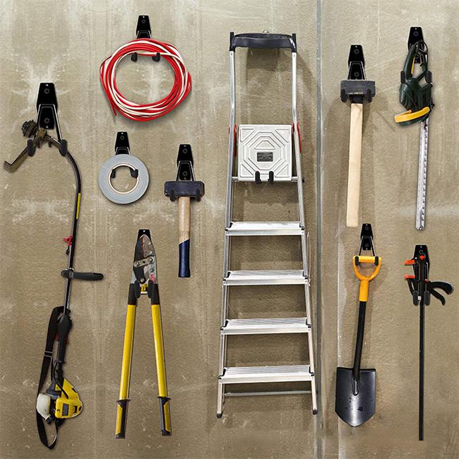 Крючок настенный металлический прямой 129х130х66 мм (2163806149) - фото 2