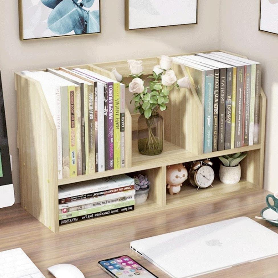 Полка книжная настольная из дерева Бокело Бланже (КПА-023901)