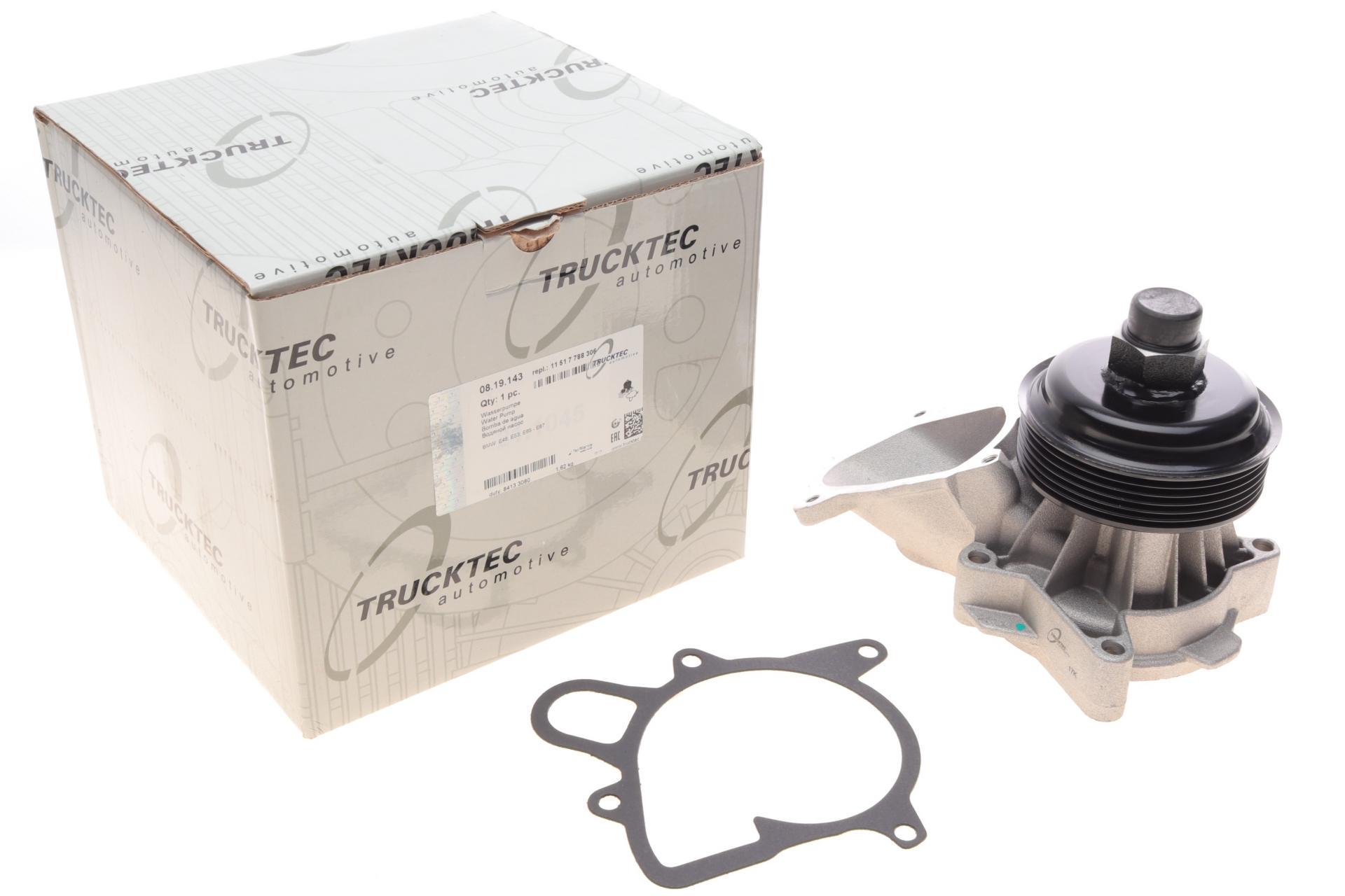 Водяная помпа TRUCKTECAUTOMOTIVE BMW 3 E46/7 E65/E66/E67/X5 E53 3.0d 01-06 (08.19.143)