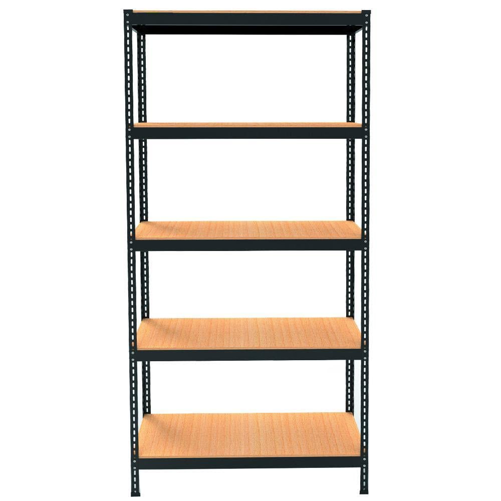 Стеллаж металлический Emby MRL-2100 2100х900x300 мм Черный (1734926259)