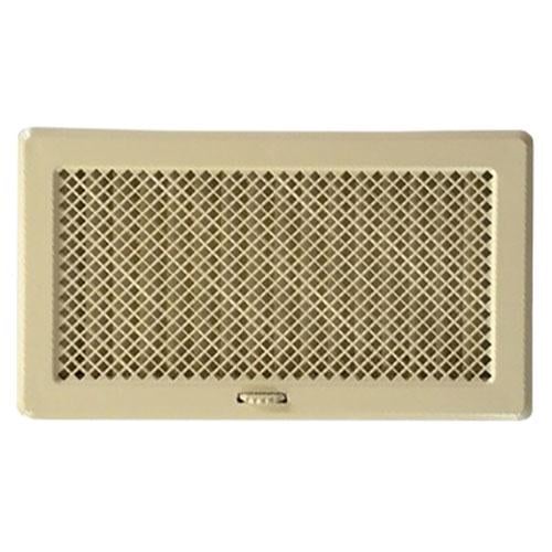 Вентиляційна решітка для каміна з жалюзі Darco Рж4 195х335 мм Кремовий (18010103)