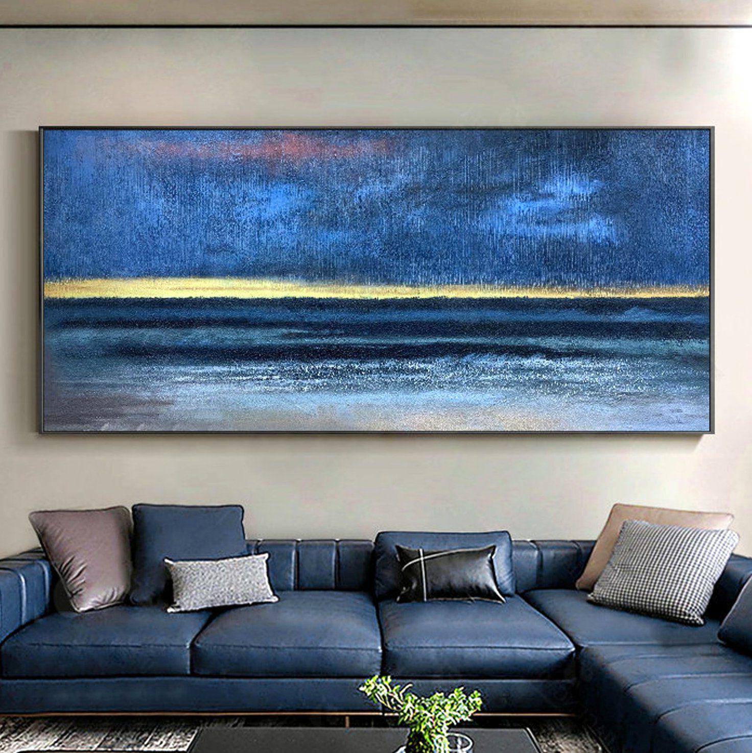 Картина на холсте ArtSale Абстракция 50х100 см abst0204
