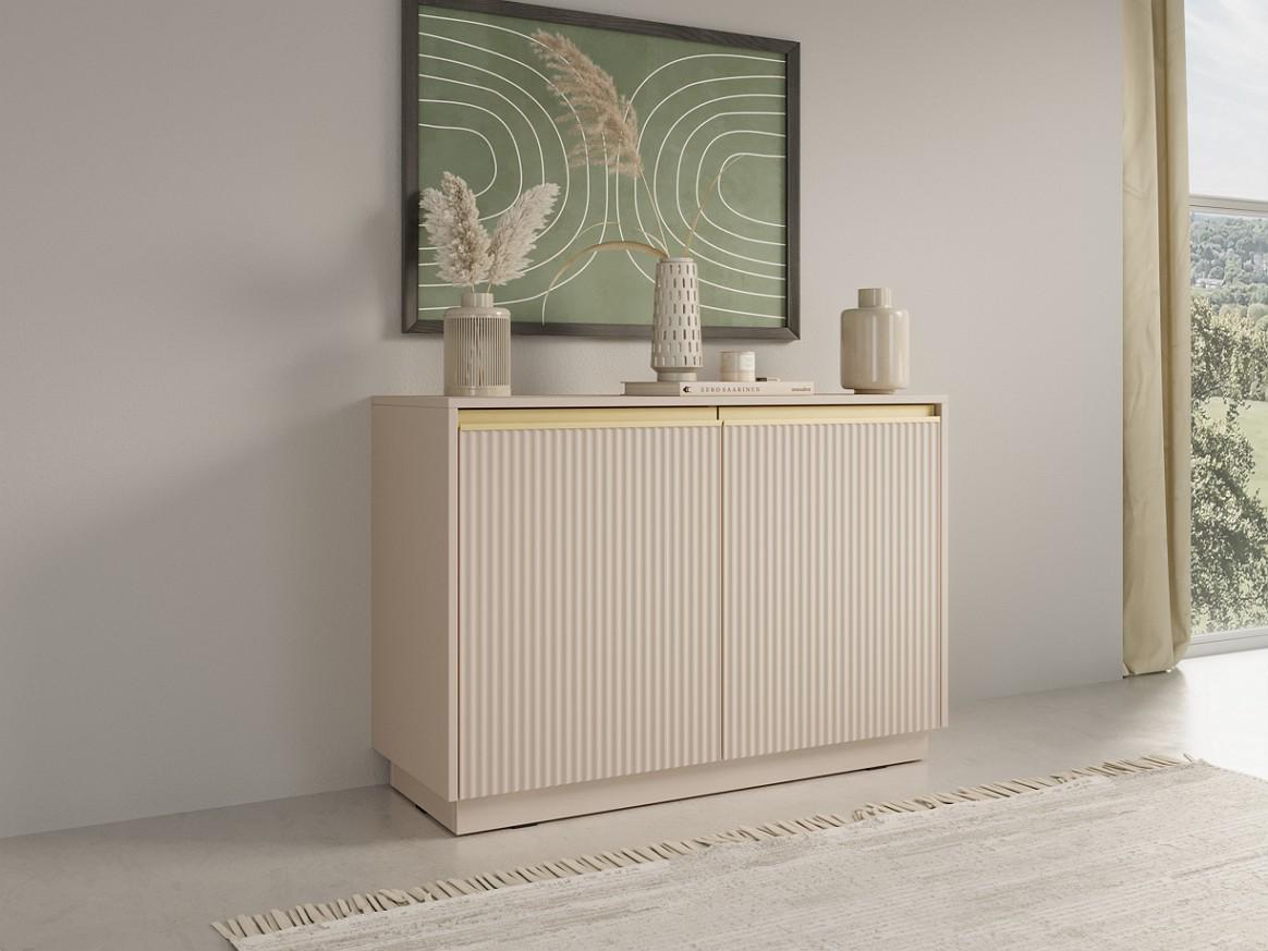 Комод Perfect Home Royal K104 2-дверный Бежевый (PFH-091289)