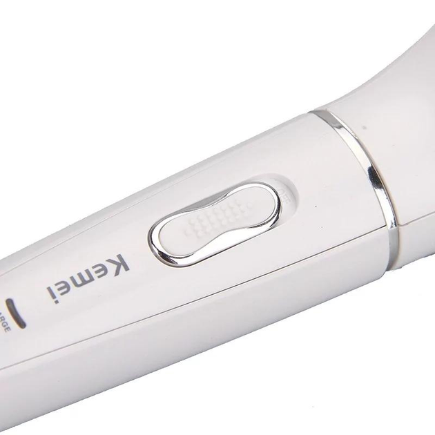 Эпилятор аккумуляторный Kemei KM-2199 с насадками (29041690) - фото 4 Эпилятор аккумуляторный Kemei KM-2199 с насадками (29041690) - фото 4