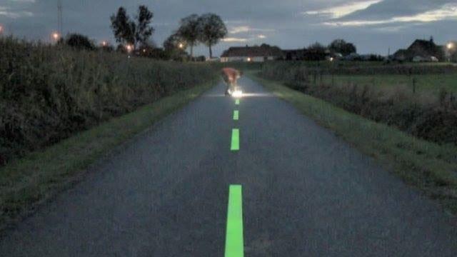 Фарба Altey Road фотолюмінесцентна світиться в темряві для нанесення дорожньої розмітки 0,5 кг Зелене світіння - фото 3