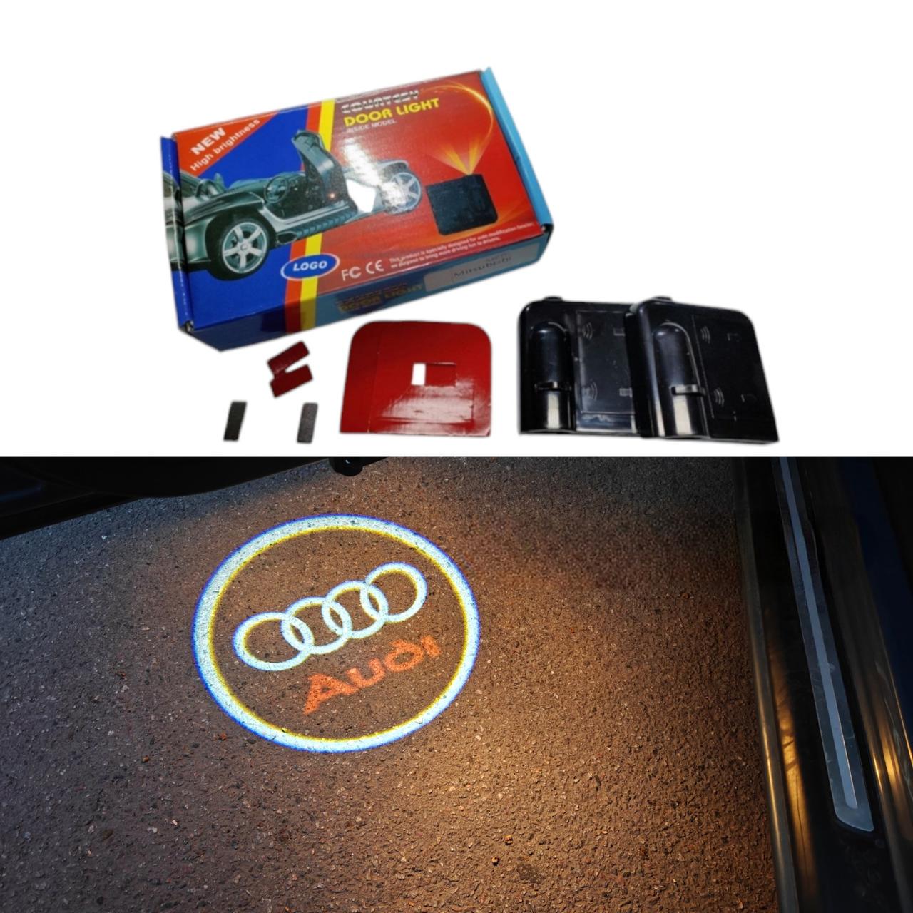 Підсвічування світлодіодне на двері автомобіля з логотипом Audi (1773421459) - фото 2 Підсвічування світлодіодне на двері автомобіля з логотипом Audi (1773421459) - фото 2