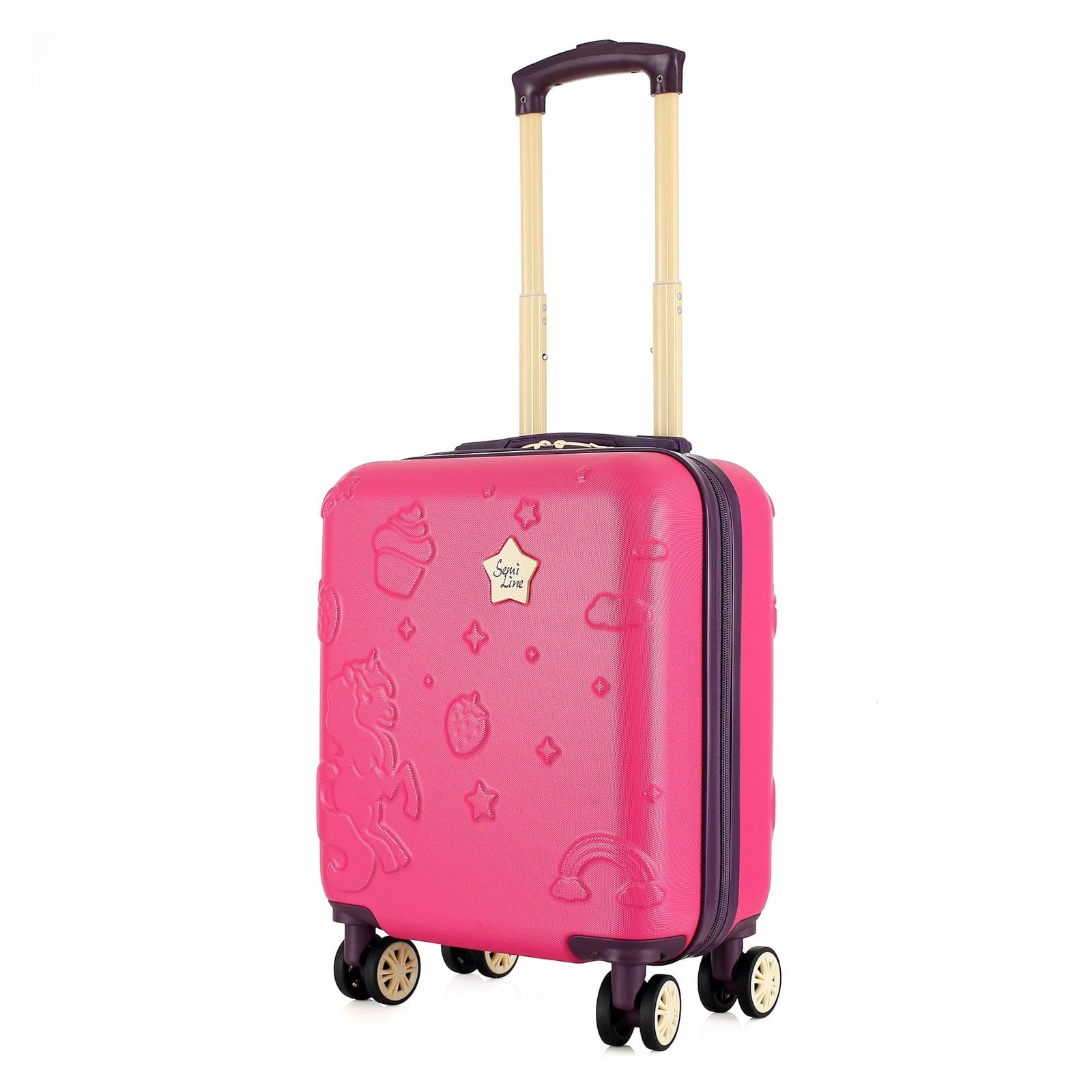 Чемодан детский SEMI LINE 16" XS Rose/Black (T5881-1)