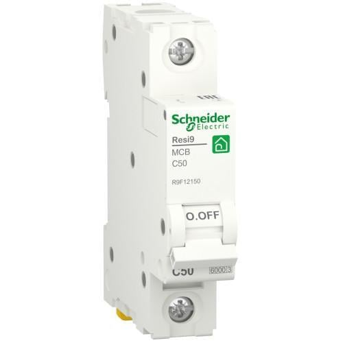 Автоматический выключатель 1-п. RESI9 50A C 6kA SCHNEIDER ELECTRIC C2