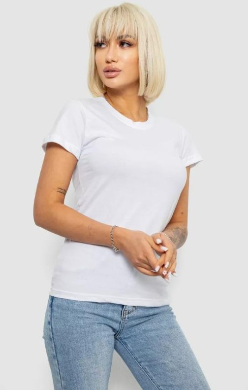 Футболка женская M Белый (129R8900)