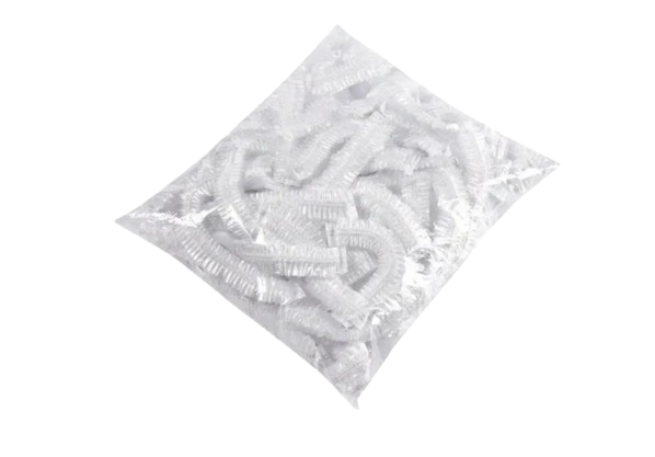 Пленка FoodCover на резинке для хранения пищи 100 шт. Прозрачный (208)