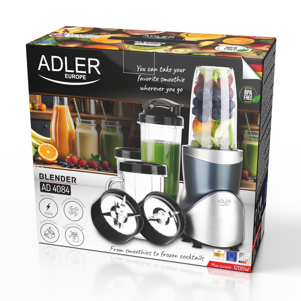 Блендер-шейкер Adler Silver (AD4084) - фото 9