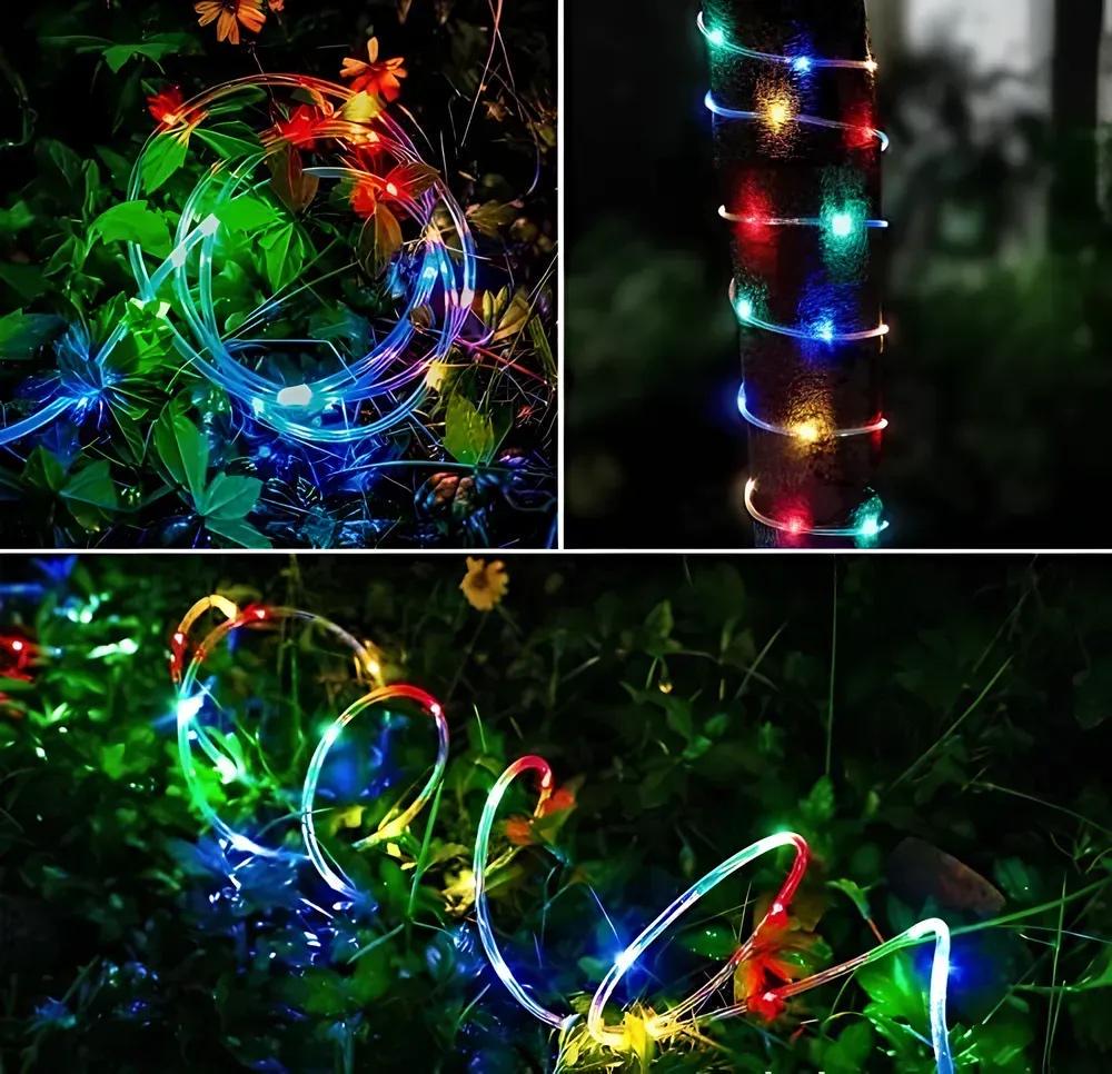 Уличная LED-гирлянда Sirius на солнечной батарее 6,9 м RGB IP44 (SLS50RM) - фото 3 Уличная LED-гирлянда Sirius на солнечной батарее 6,9 м RGB IP44 (SLS50RM) - фото 3