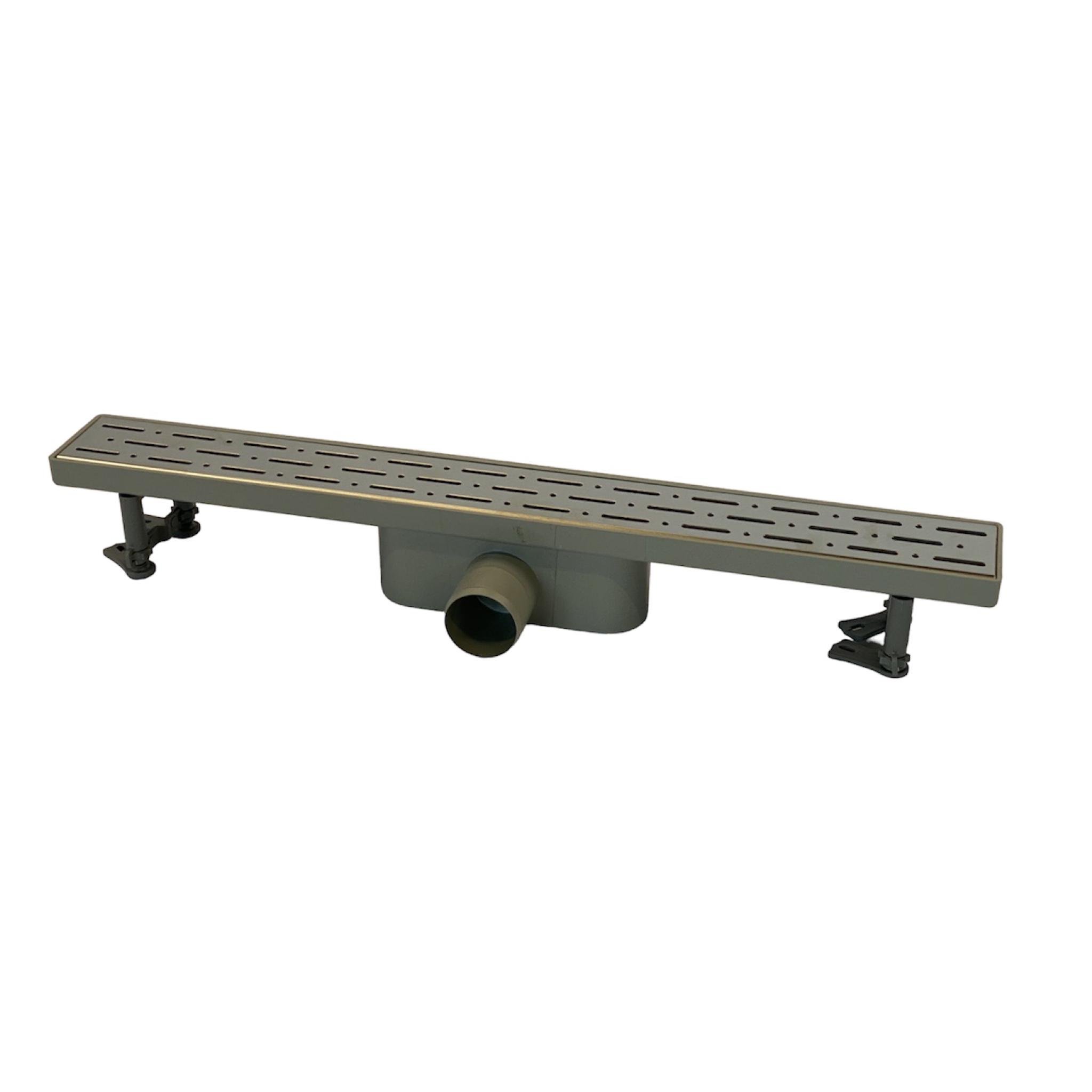 Трап лінійний MAXIFLOW Сlassik line 60 см з решіткою Дощ (4012.0Y050K.060)