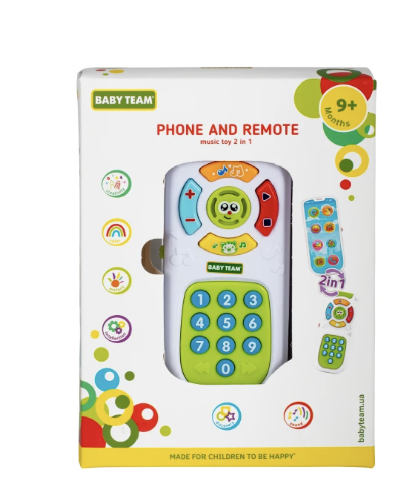 Игрушка музыкальная 2в1 9+. (8652)