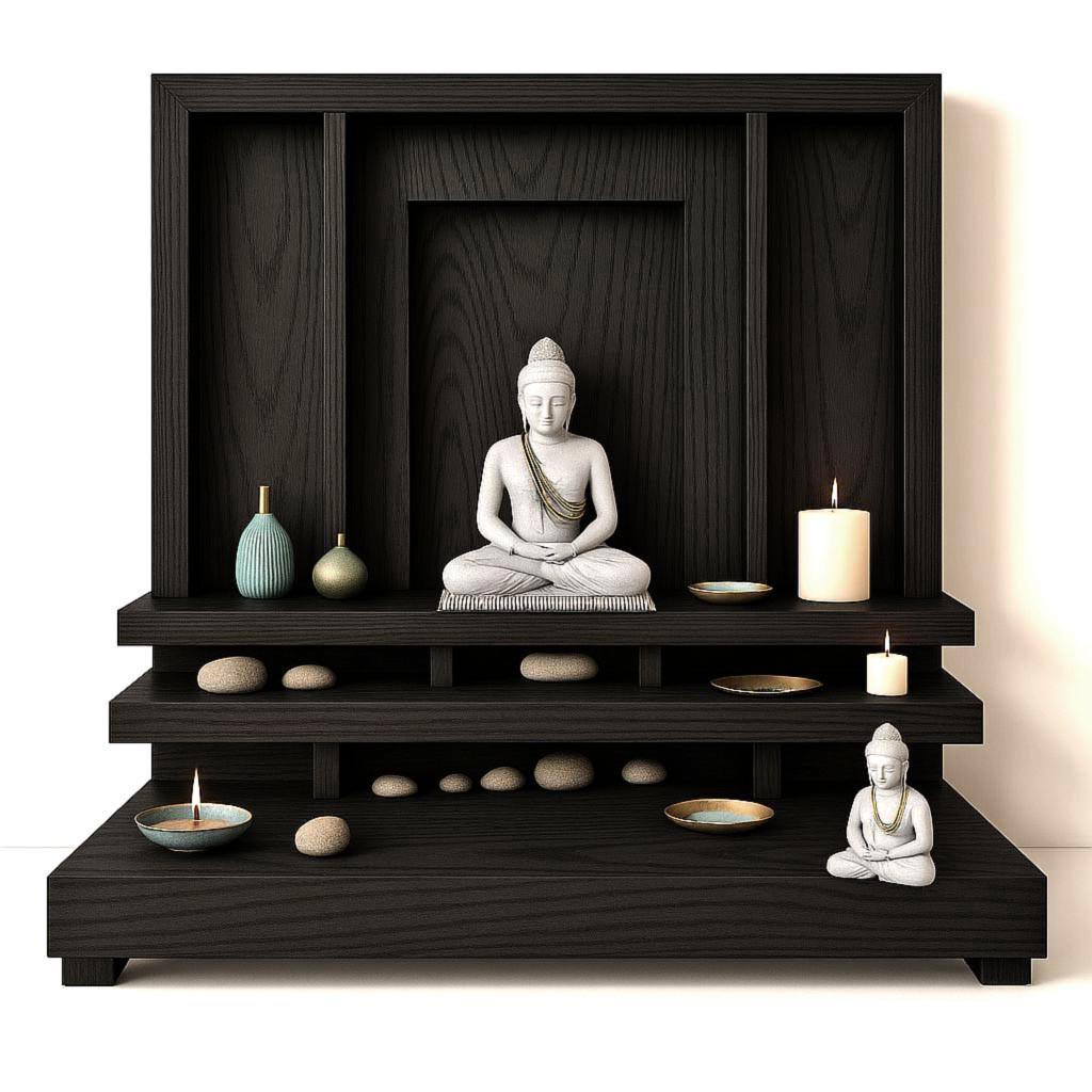 Алтарь для медитации из дерева Адамаш Венге (ЛАТ-000612)