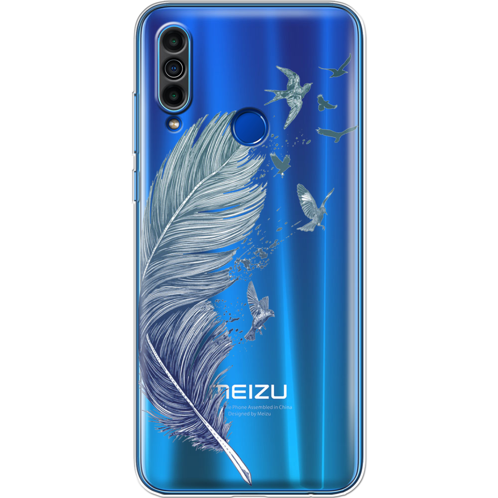 Чехол BoxFace Meizu M10 Feather Прозрачный силикон (40851-cc38-41950)