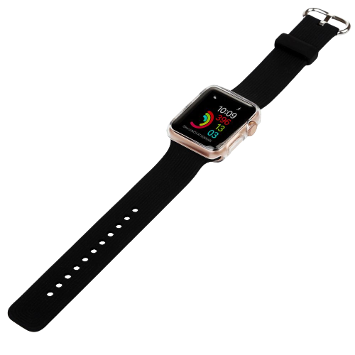 Ремінець JaLi i/Smile для Apple Watch Universal 38 мм/40 мм IPH1446 Black (702358)