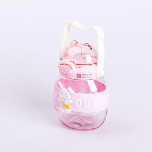 Пляшечка для води дитяча із ручкою 580 мл Рожевий (HP-14-37P) - фото 3 Пляшечка для води дитяча із ручкою 580 мл Рожевий (HP-14-37P) - фото 3