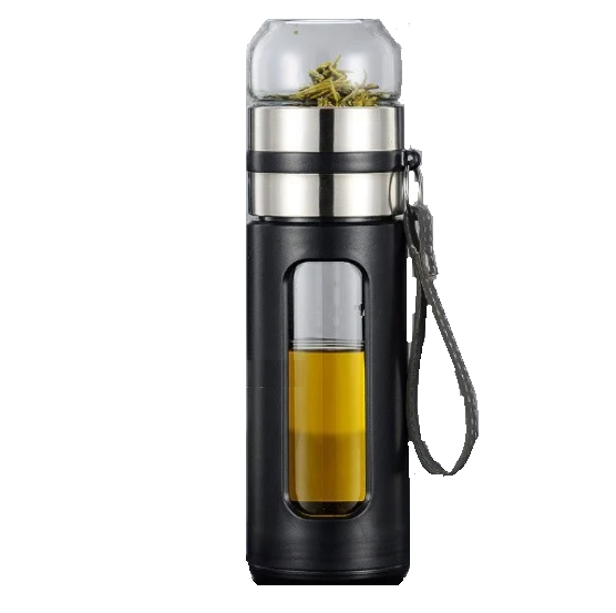 Термос-заварник с двойными стенками и чехлом 400 мл (707966)
