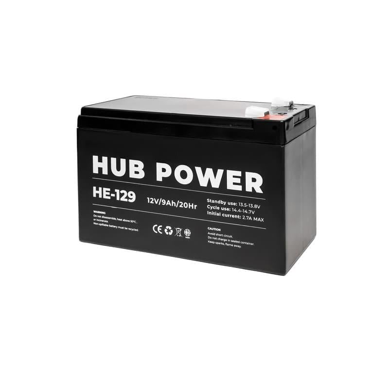 Аккумулятор Hub Power 12 В 9 Ач для ИБП HE-129 (11777841)