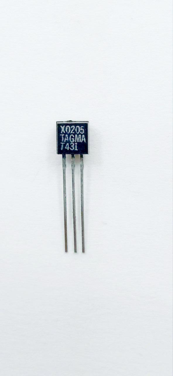 Тирістор X0205 1,25A 600V 50mA TO-92 (06730)