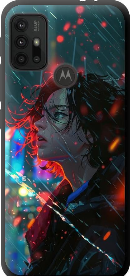 Чехол на Motorola Moto G10 Ночные огни (6096b-2319-42517)