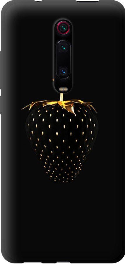 Чехол на Xiaomi Mi 9T Черная клубника (3585b-1815-42517)